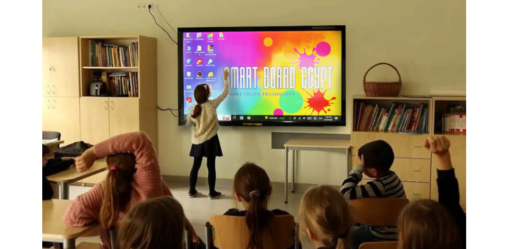 السبورة الذكية touch-screens
