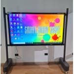 حامل الشاشة التفاعليه على عجل smart board حامل الشاشة التفاعليه على عجل